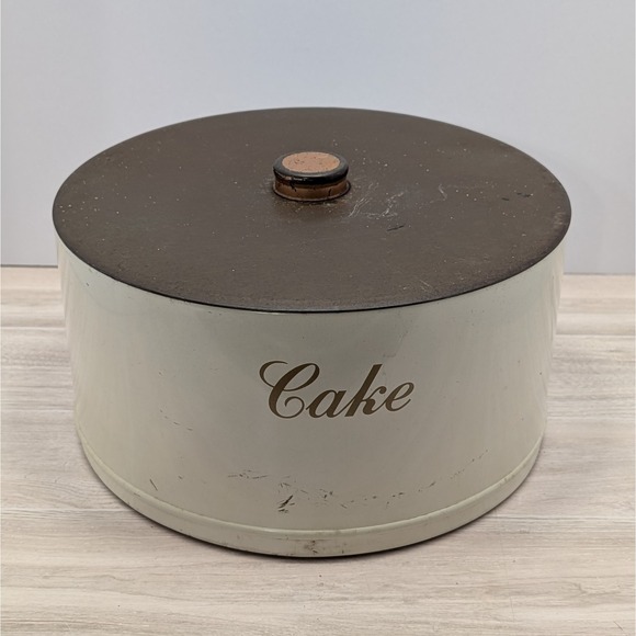 Other - Vintage Decoware Copper Cake Cover - MCM Top Only, No Base - Sold As Is